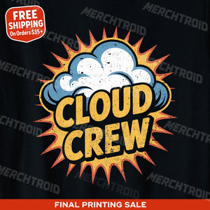 "Cloud Crew" storms t shirt - product photo 10