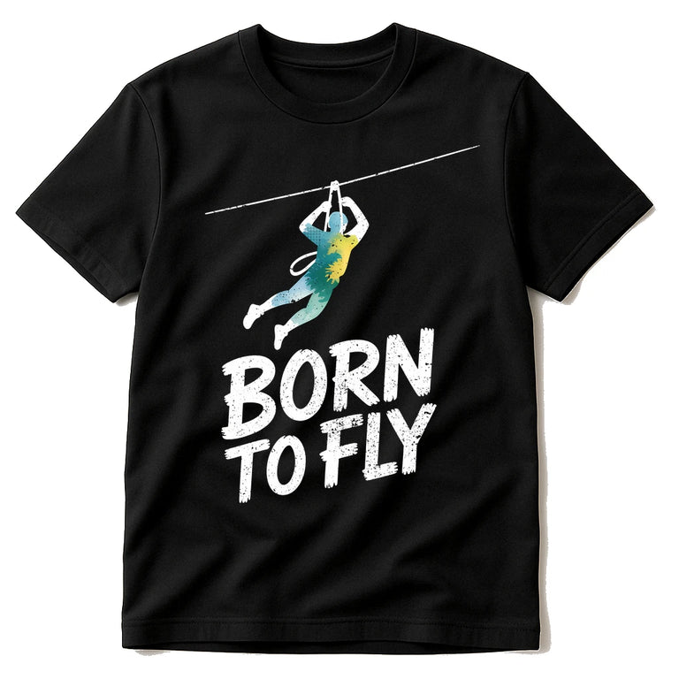 Black Zip Lining T Shirt - 