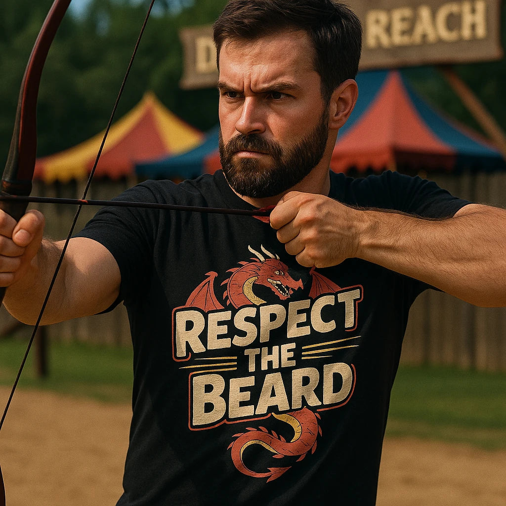 "Respect the Beard" dragons t shirt - product photo 7