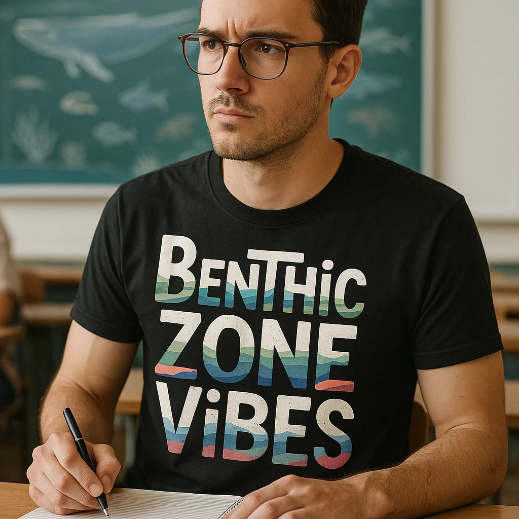 "Benthic Zone Vibes" marine biology shirts - product photo 8
