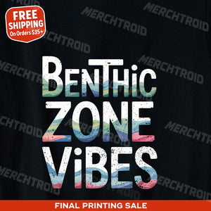"Benthic Zone Vibes" marine biology shirts - product photo 10