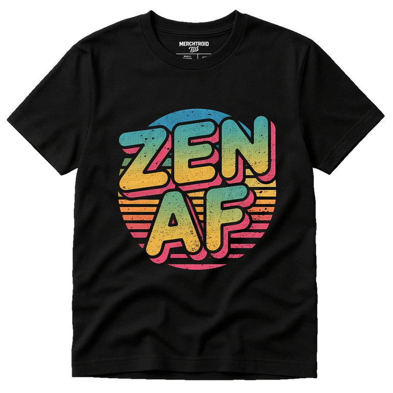 Black Relaxing T Shirt - 
