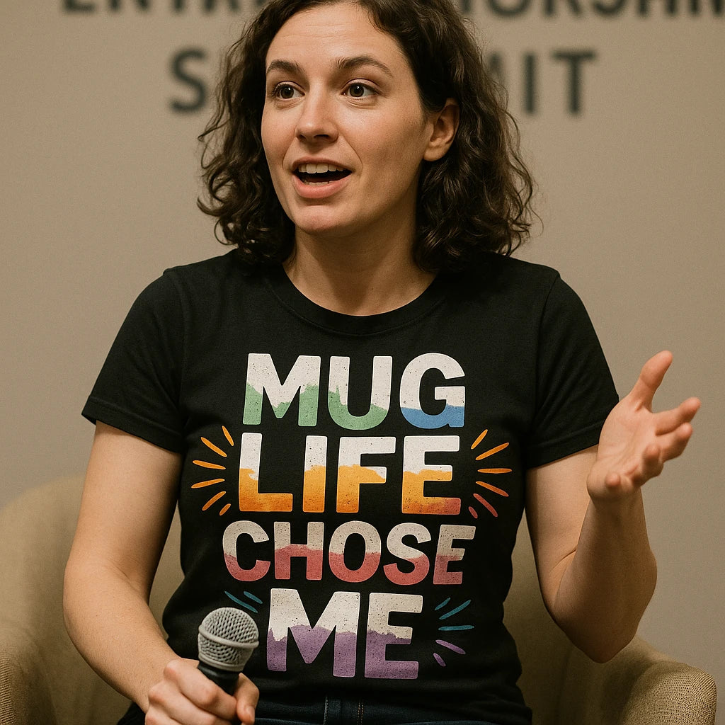 "Mug Life Chose Me" entrepreneurs t shirt - product photo 8