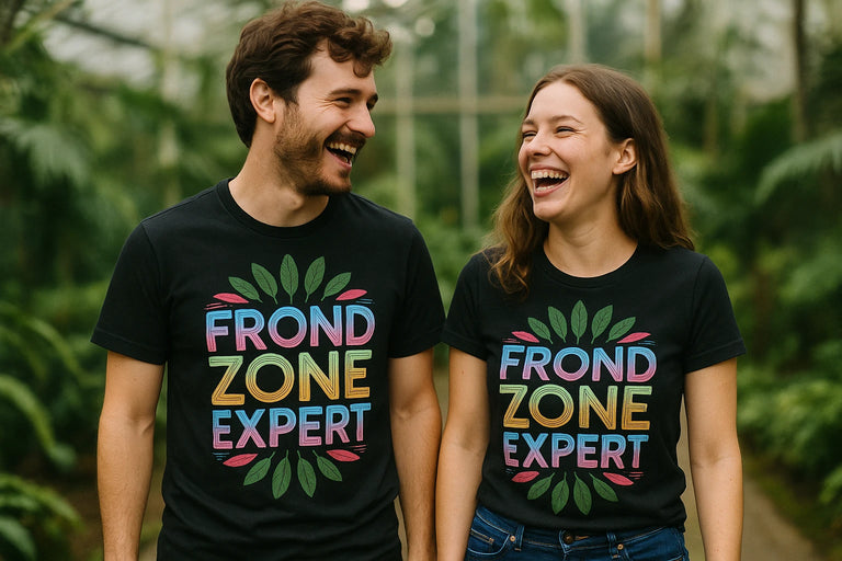 Person wearing the black botany t shirt graphic tee - 