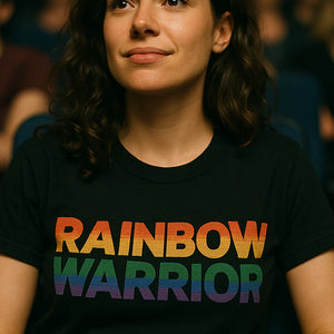 "Rainbow Warrior" lgbtq funny shirts - product photo 7
