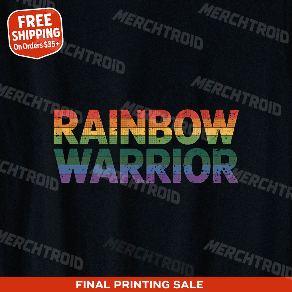 "Rainbow Warrior" lgbtq funny shirts - product photo 9