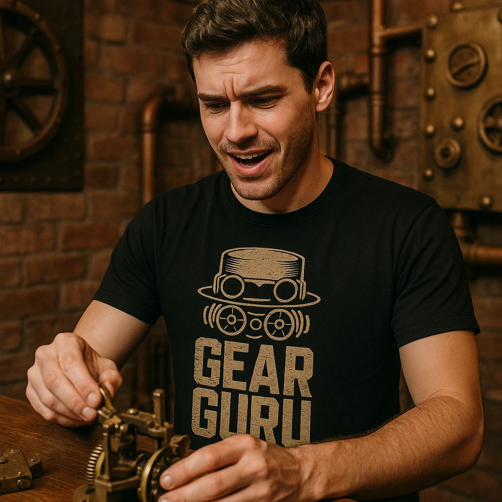 "Gear Guru" steampunk shirts - product photo 8