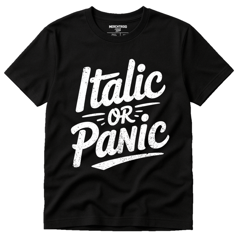 Black Calligraphy Shirts - 
