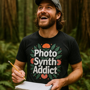 "Photo Synth Addict" botany t shirt - product photo 8