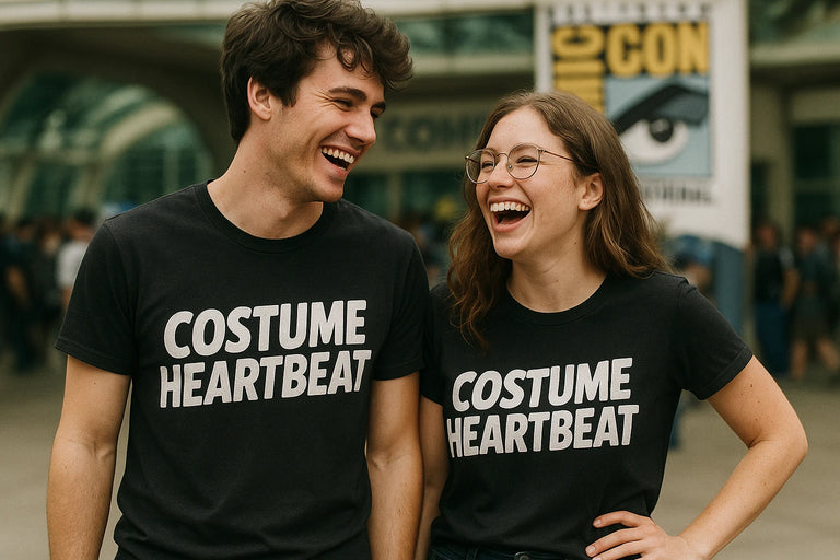 Person wearing the black cosplayers shirts graphic tee - 