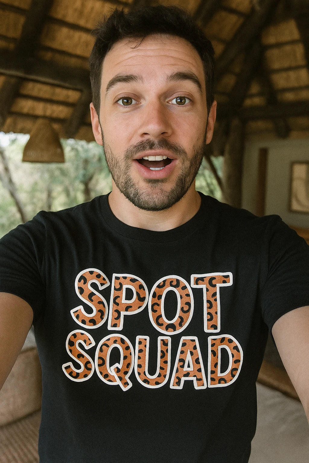 "Spot Squad" leopard shirts - product photo 7
