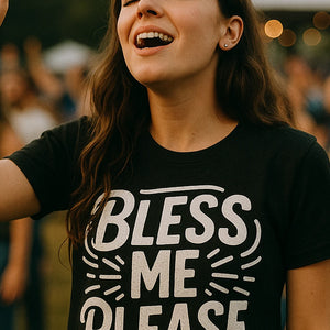 "Bless Me Please" love in faith tees - product photo 7