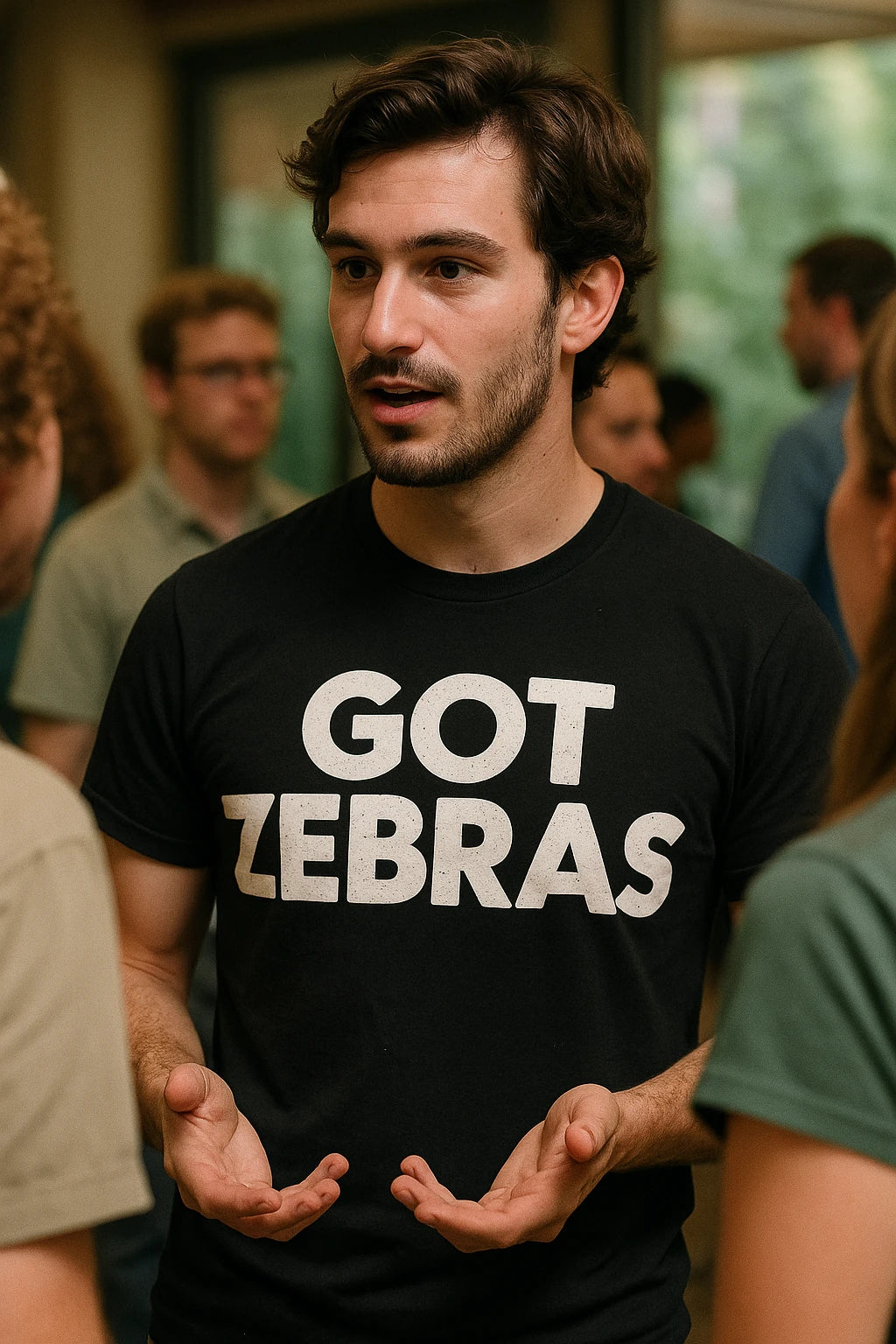 "Got Zebras" black zookeeper shirts - a birthday gift for zookeeper
