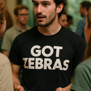"Got Zebras" black zookeeper shirts - a birthday gift for zookeeper
