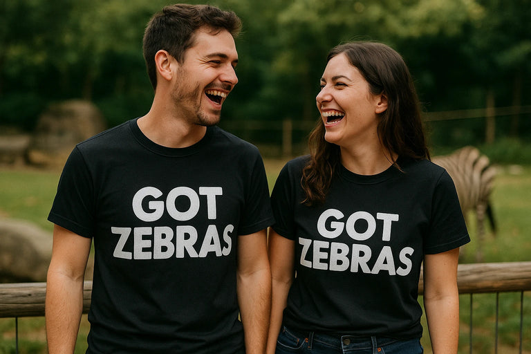 Person wearing the black zookeeper shirts graphic tee - 