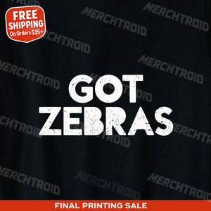 "Got Zebras" zookeeper shirts - product photo 10