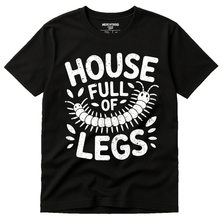 Black Centipede T Shirt - 