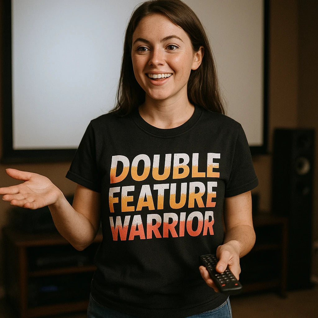 "Double Feature Warrior" graphic tee - product photo 8
