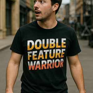 "Double Feature Warrior" graphic tee - product photo 6