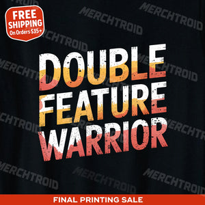 "Double Feature Warrior" graphic tee - product photo 9