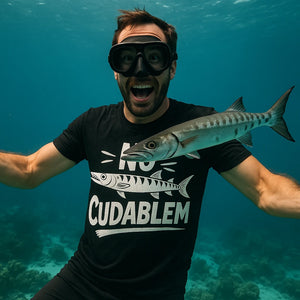 "No Cudablem" barracuda t shirt - product photo 8