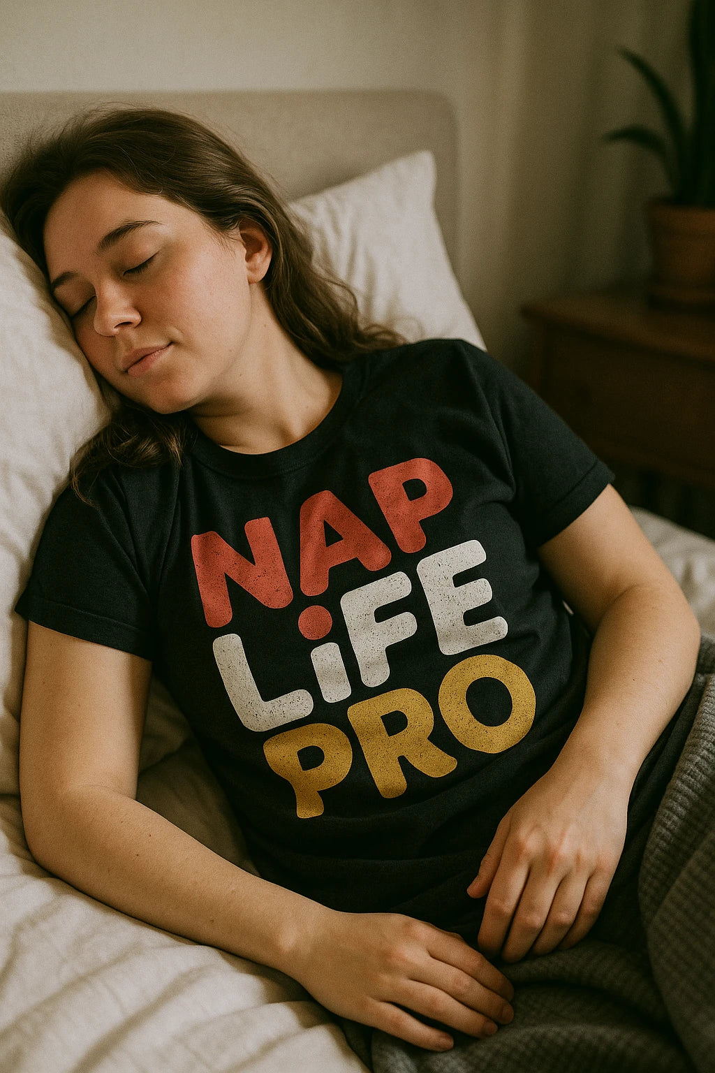 "Nap Life Pro" sleep shirts for women - product photo 6