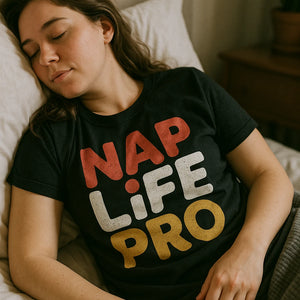 "Nap Life Pro" sleep shirts for women - product photo 6