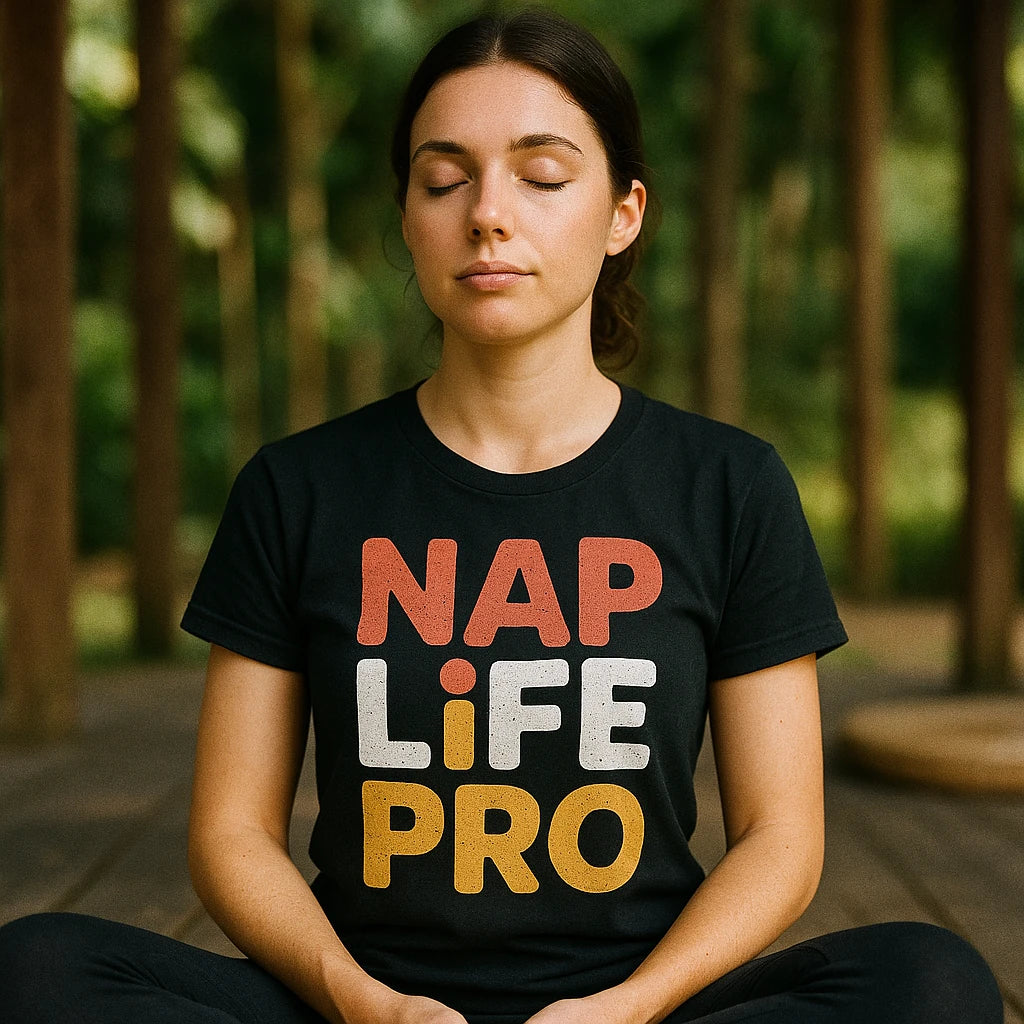 "Nap Life Pro" sleep shirts for women - product photo 9
