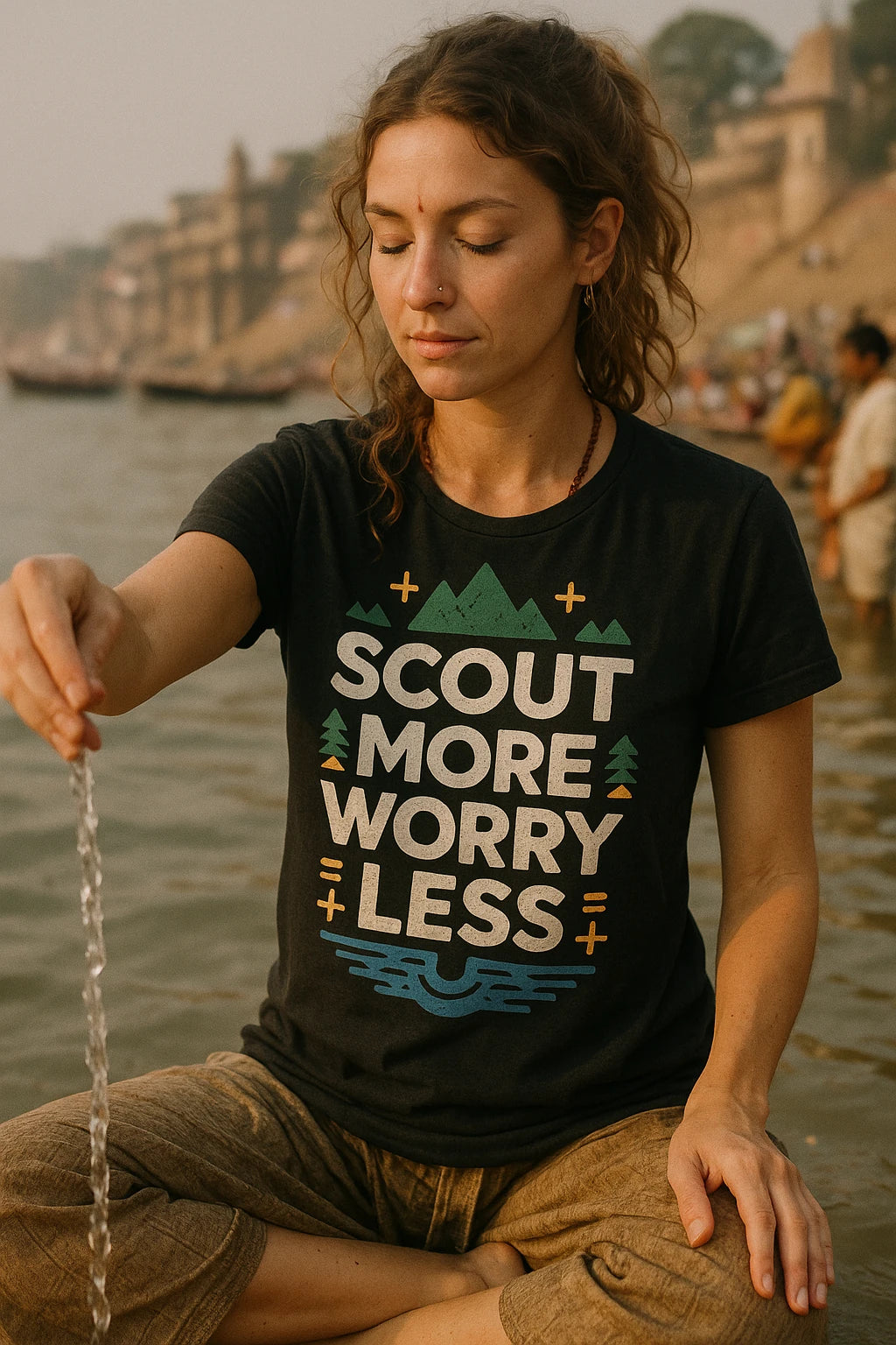 "Scout More Worry Less" rivers shirts - product photo 6