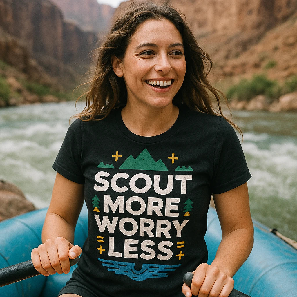 "Scout More Worry Less" rivers shirts - product photo 9