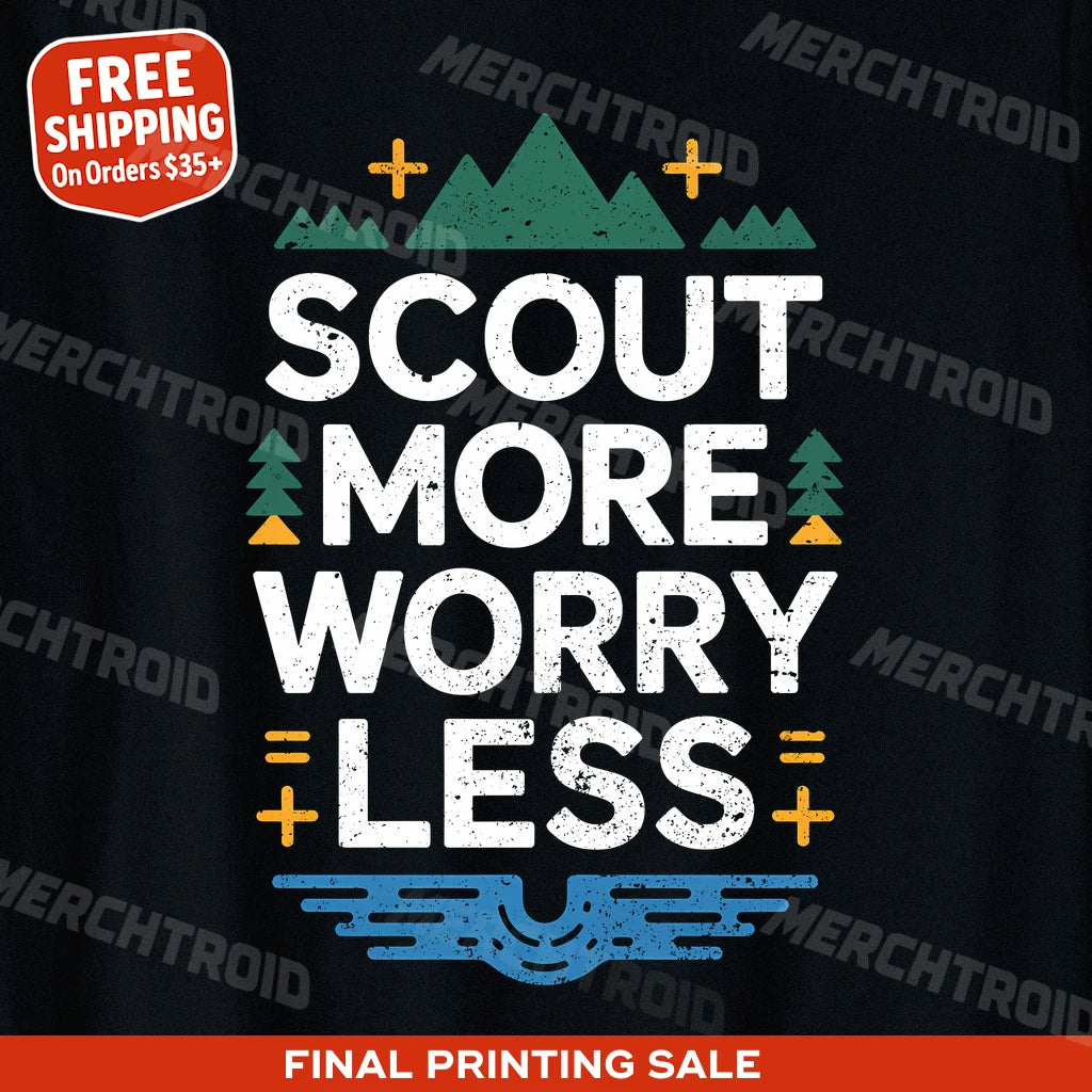 "Scout More Worry Less" rivers shirts - product photo 10