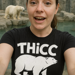 "Thicc Fur Club" polar bear shirts - product photo 7