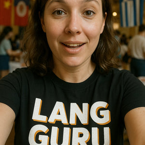 "Lang Guru" translator t shirt - product photo 7