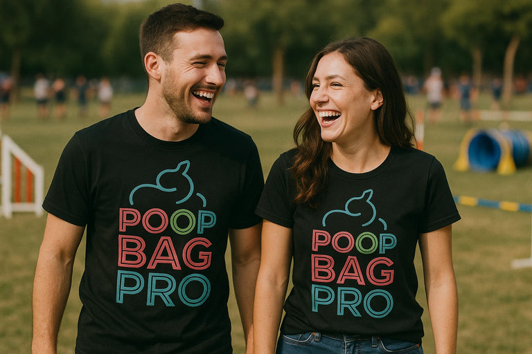 Person wearing the black dog lovers t shirt graphic tee - 