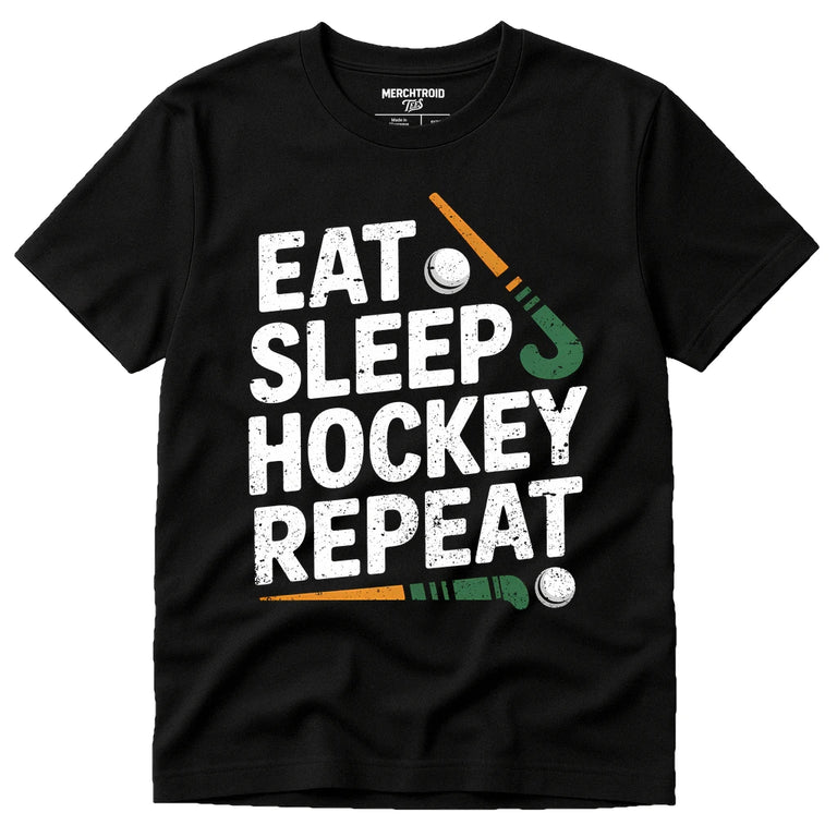 Black Field Hockey Tee Shirts - 
