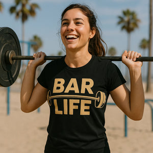 "Bar Life" weightlifting t shirt - product photo 8