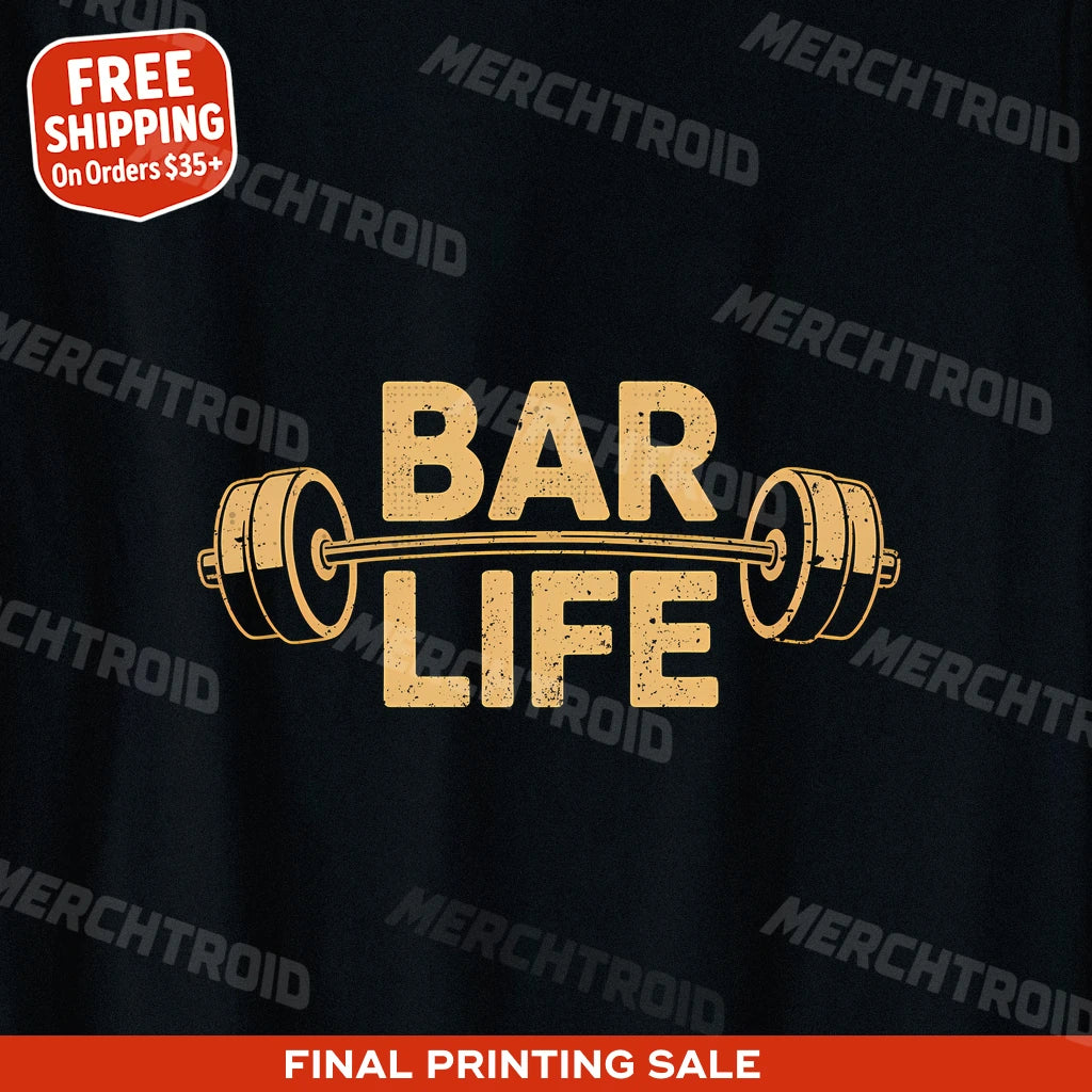 "Bar Life" weightlifting t shirt - product photo 9
