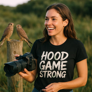 "Hood Game Strong" falcon t shirt - product photo 9