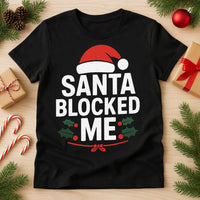 SANTA BLOCKED ME | Christmas Design - Product Display Themed