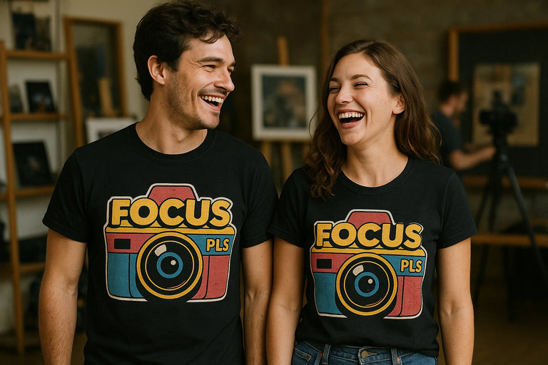 Person wearing the black photography on t shirts graphic tee - 