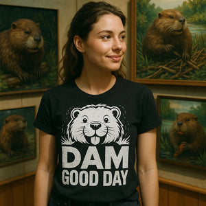 "Dam Good Day" beavers t shirt - product photo 9