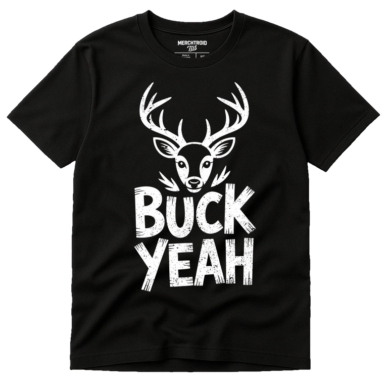 Black Deer Tee Shirts - 