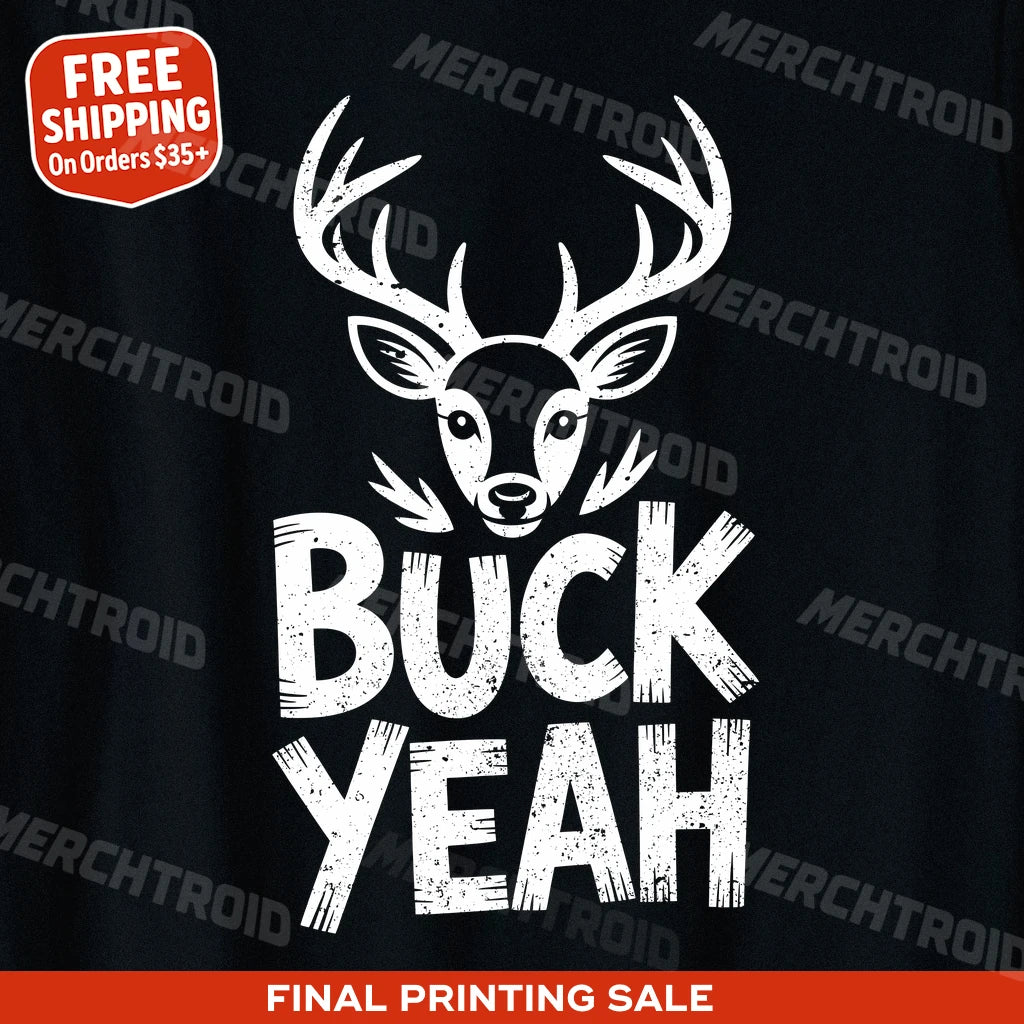 "Buck Yeah" deer tee shirts - product photo 10