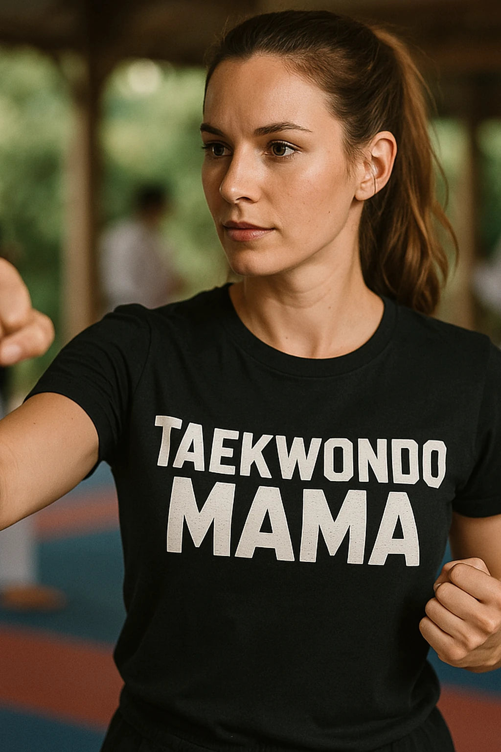 "Taekwondo Mama" t shirt martial arts - product photo 7