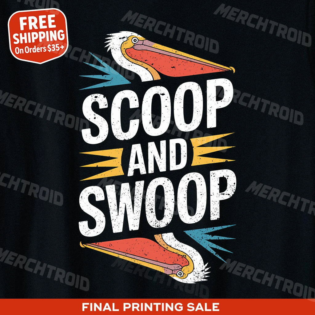 "Scoop and Swoop" pelican shirts - product photo 10