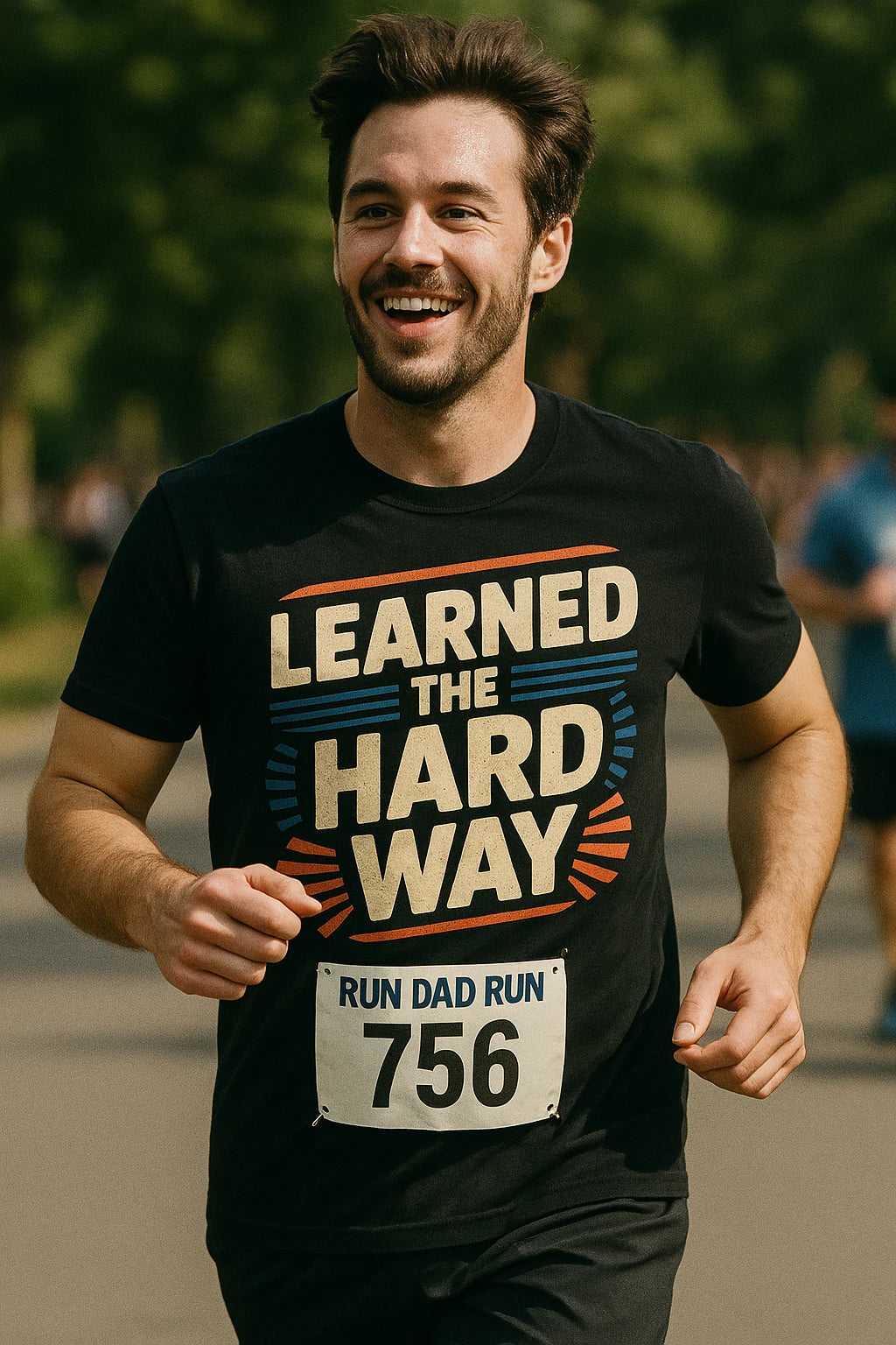 "Learned the Hard Way" dad shirts - product photo 6