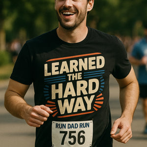 "Learned the Hard Way" dad shirts - product photo 6