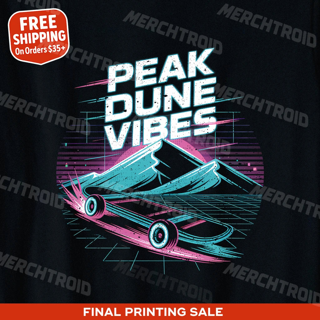 "Peak Dune Vibes" sandboarding shirts - product photo 10
