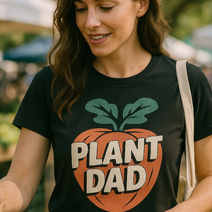 "Plant Dad" vegetable t shirt - product photo 7