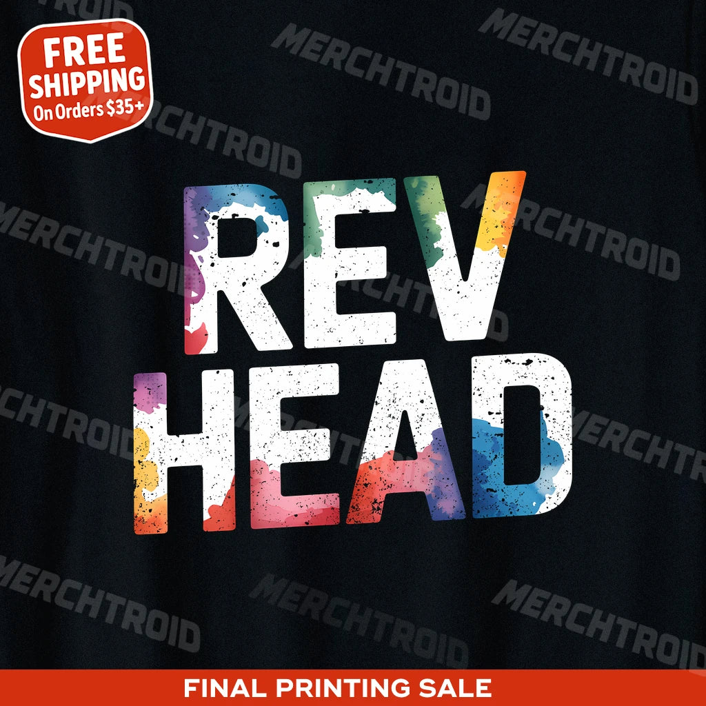 "Rev Head" motorcycle t shirt - product photo 10